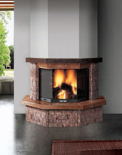 Облицовка Zircone, под Airfire Curvo (EdilKamin)